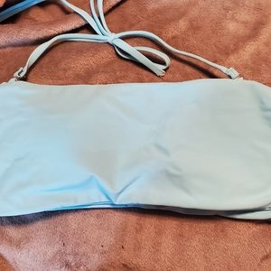 Blue tube top